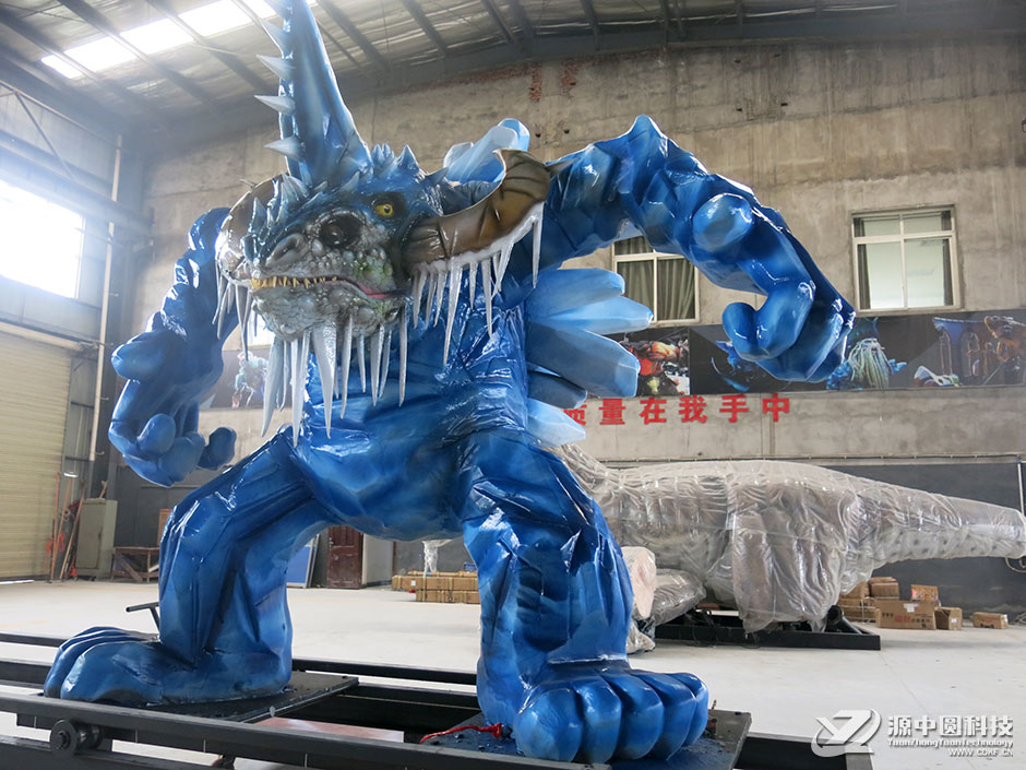 動態(tài)大型怪獸展覽模型:量身打造多元展出市場