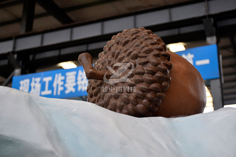 斯克萊蒂依機模，松鼠動雕，松鼠雕塑
